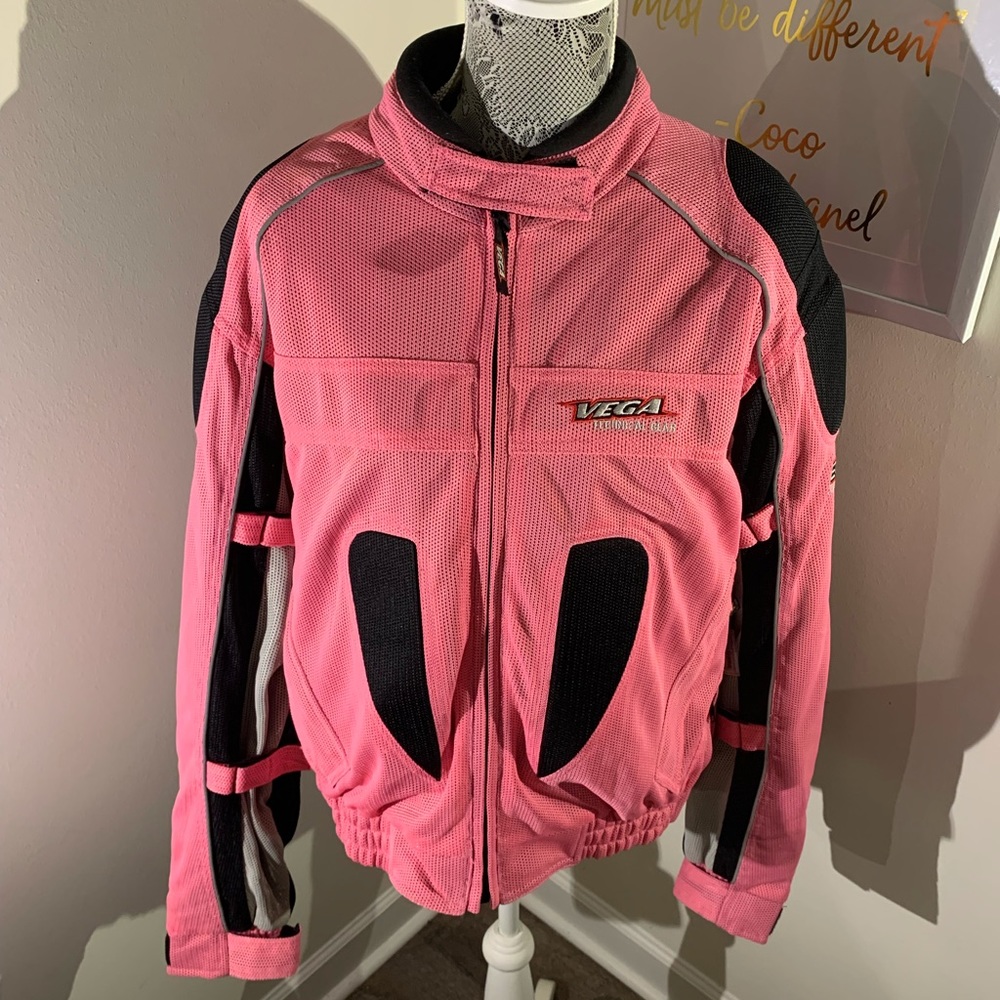 HEAVY WEIGHT ladies motorcycle jacket XL